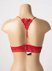 Soutien-gorge rouge UNDIZ pour femme seconde vue