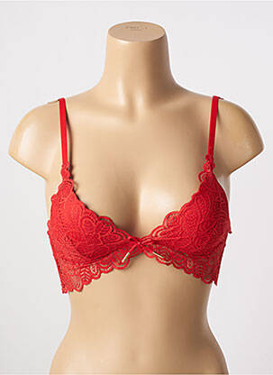 Soutien-gorge rouge UNDIZ pour femme