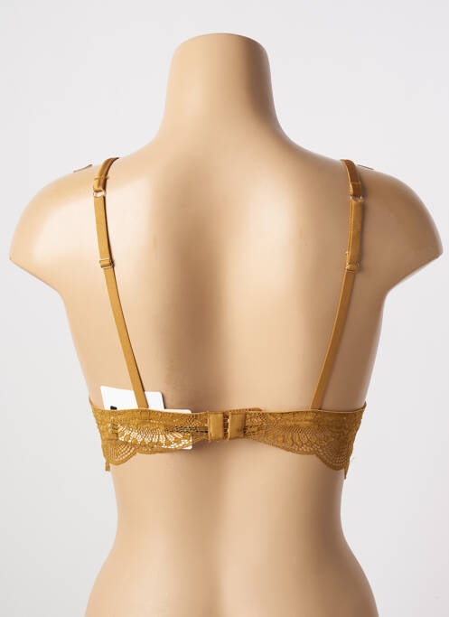 Soutien-gorge sans armature haut triangles vert UNDIZ femme