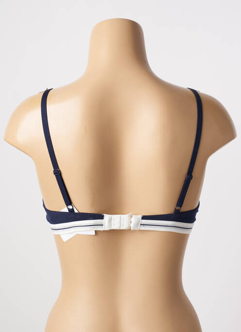 Soutien-gorge bretelle multi position haut soutien-gorge emboitant bleu UNDIZ femme