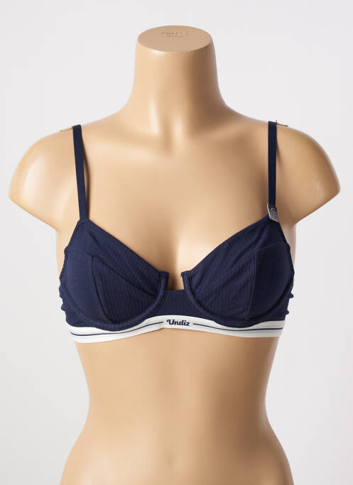 Soutien-gorge bleu UNDIZ pour femme