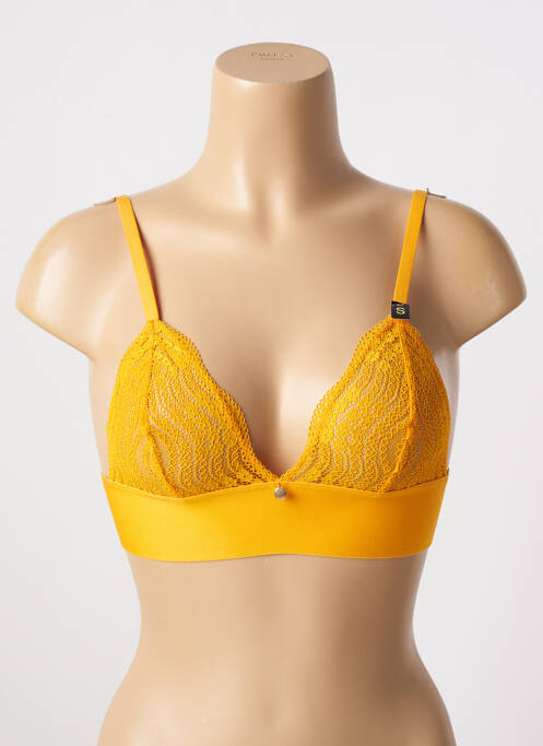 Soutien-gorge orange UNDIZ pour femme
