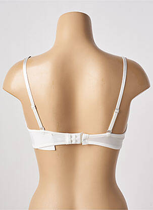Soutien-gorge effet matière satinée haut soutien-gorge push-up beige STEFFY femme