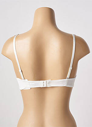 Soutien-gorge effet matière satinée haut soutien-gorge push-up beige STEFFY femme