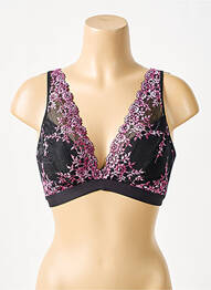 Soutien-gorge sans armature haut triangles noir WACOAL femme