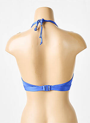 Haut de maillot de bain haut soutien-gorge moulé haut soutien-gorge moulé bleu LINGADORE femme