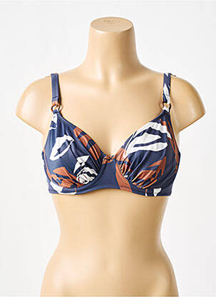 Haut de maillot de bain haut soutien-gorge emboitant haut soutien-gorge emboitant bleu FANTASIE femme