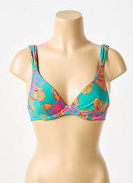 Haut de maillot de bain haut soutien-gorge emboitant haut soutien-gorge emboitant vert SIMONE PERELE femme