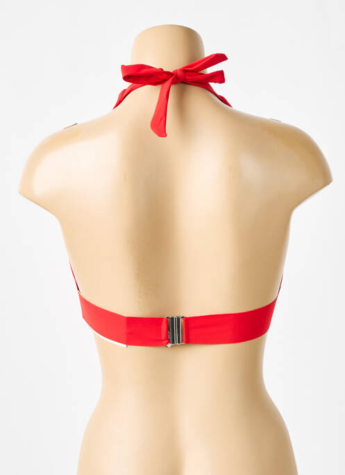 Haut de maillot de bain haut triangles haut triangles rouge PAIN DE SUCRE femme