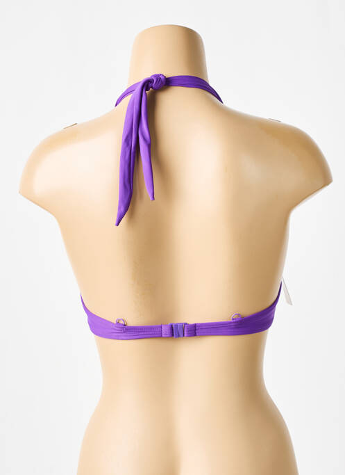 Haut de maillot de bain haut soutien-gorge moulé haut soutien-gorge moulé violet LINGADORE femme