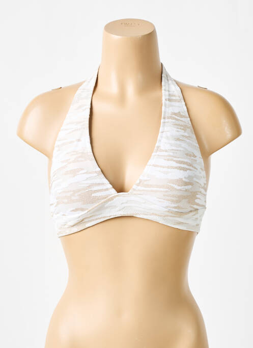 Haut de maillot de bain blanc PAIN DE SUCRE pour femme
