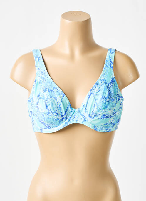 Haut de maillot de bain bleu FREYA pour femme
