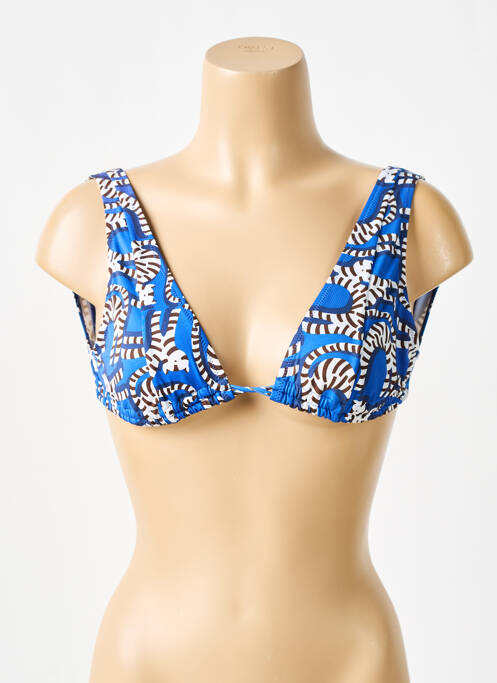 Haut de maillot de bain bleu PAIN DE SUCRE pour femme