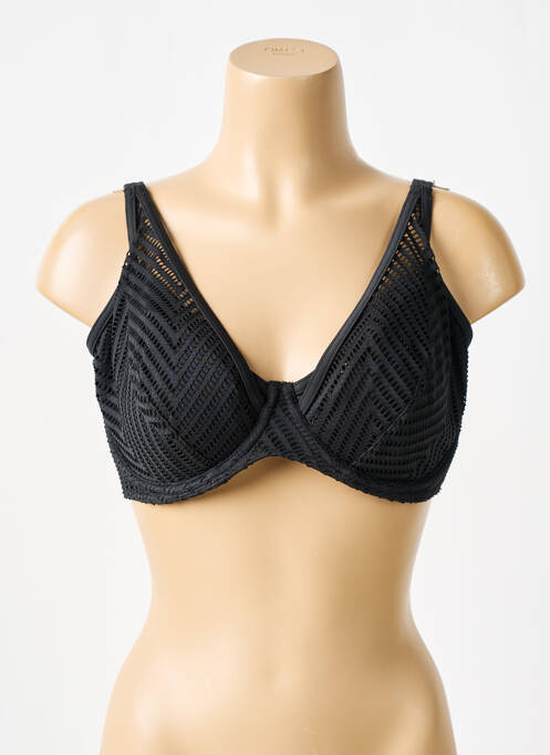 Haut de maillot de bain noir FREYA pour femme