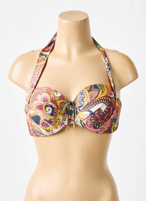 Haut de maillot de bain rose NURIA FERRER pour femme