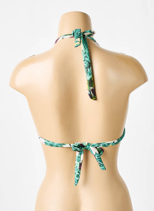 Haut de maillot de bain vert PAIN DE SUCRE pour femme