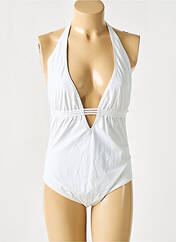 Maillot de bain 1 pièce blanc PAIN DE SUCRE pour femme seconde vue