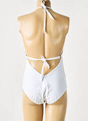 Maillot de bain 1 pièce blanc PAIN DE SUCRE pour femme seconde vue