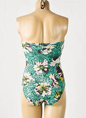 Maillot de bain 1 pièce vert PAIN DE SUCRE pour femme seconde vue
