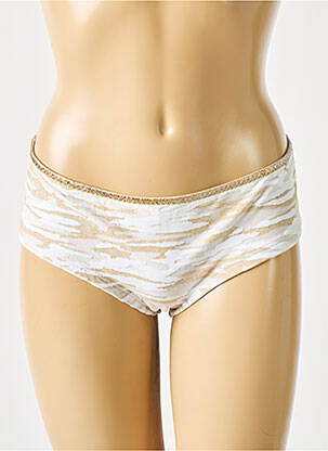 Bas de maillot de bain shorty shorty beige PAIN DE SUCRE femme