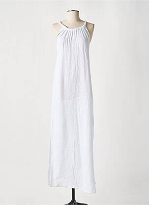 Robe de plage fines bretelles blanc LINGADORE femme