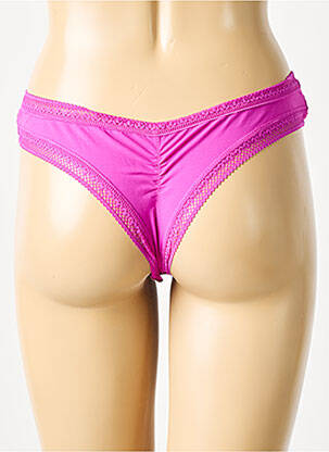 Tanga stretch rose SIMONE PERELE femme