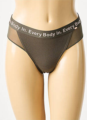 Culotte stretch vert SKINY femme