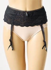 Guêpière/Porte-jarretelle noir FREYA pour femme seconde vue