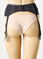 Guêpière/Porte-jarretelle noir FREYA pour femme seconde vue