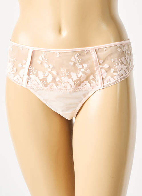 Tanga rose SIMONE PERELE pour femme