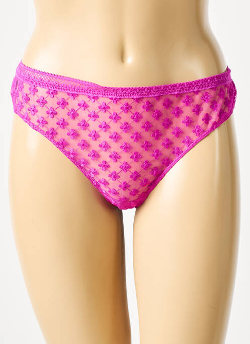 Tanga rose SIMONE PERELE pour femme