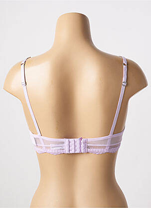 Soutien-gorge effet matière satinée haut soutien-gorge moulé violet ESPRIT femme