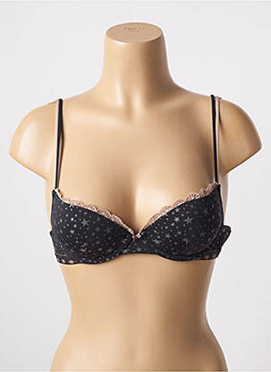 Soutien-gorge bretelle multi position haut soutien-gorge push-up noir EDC femme