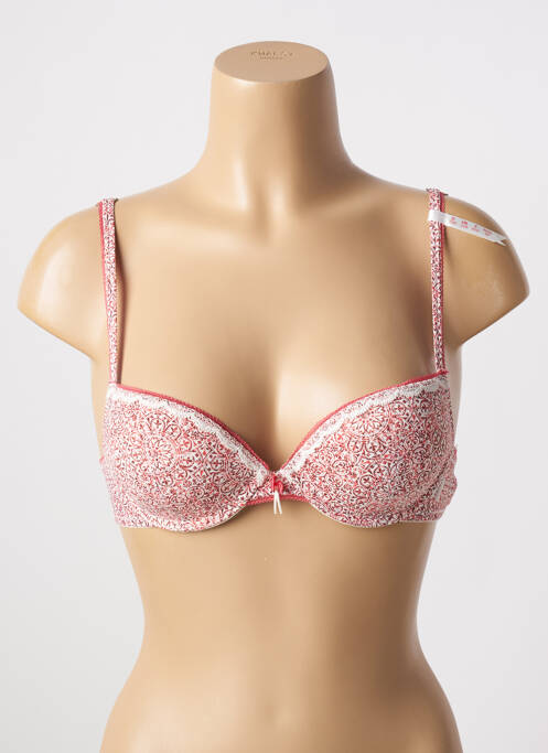 Soutien-gorge bretelle multi position haut soutien-gorge push-up rouge ESPRIT femme
