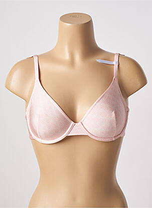 Soutien-gorge effet matière satinée haut soutien-gorge emboitant rose ESPRIT femme