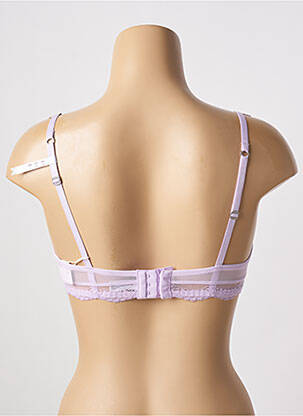 Soutien-gorge effet matière satinée haut soutien-gorge emboitant violet ESPRIT femme