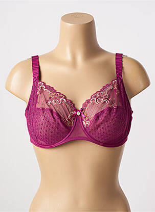 Soutien-gorge violet EMPREINTE pour femme