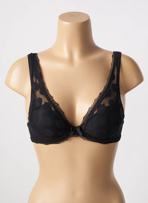 Soutien-gorge noir ANTIGEL pour femme