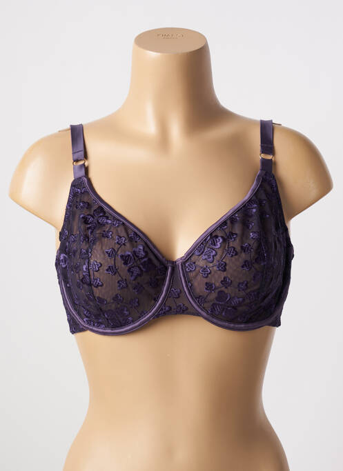 Soutien-gorge violet LOU pour femme