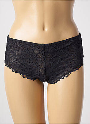 Shorty effet matière satinée noir ESPRIT femme