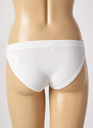 Culotte effet matière satinée blanc ESPRIT femme