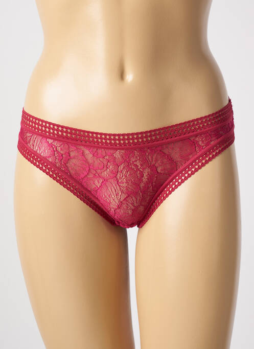 Culotte rouge LOU pour femme