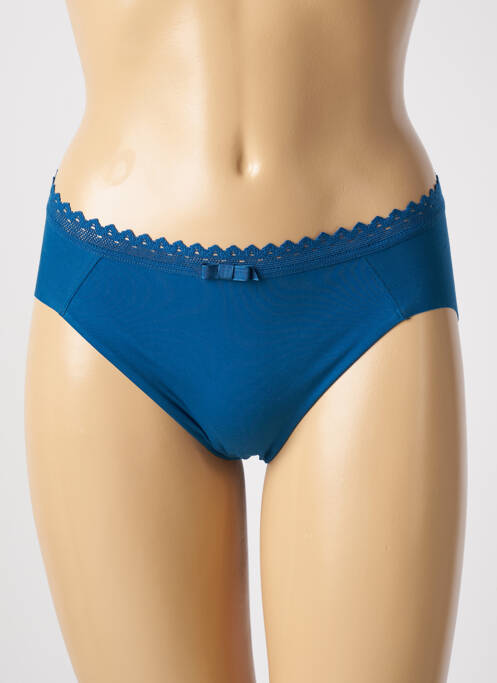 Shorty bleu LOU pour femme