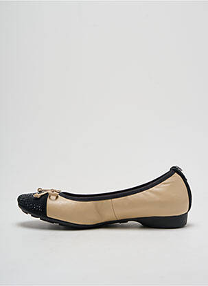 Ballerines type de semelle amortissante talon plat jusqu'à 3cm beige MAM'ZELLE femme