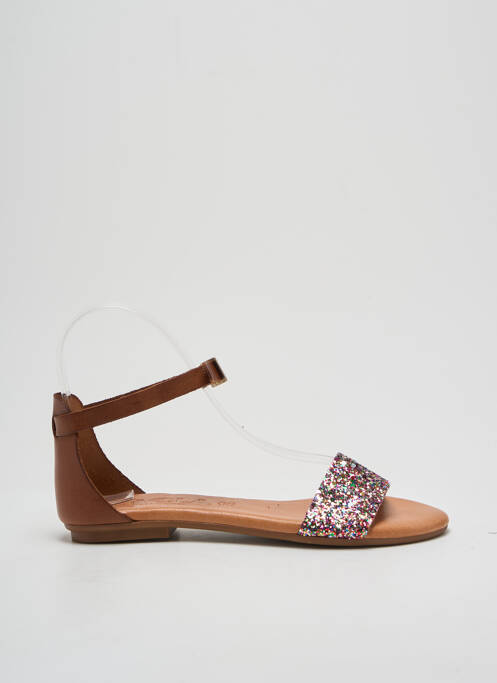 Sandales/Nu pieds marron KAOLA pour femme
