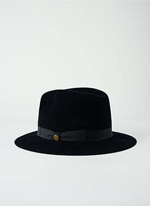 Chapeau noir GUERRA unisexe