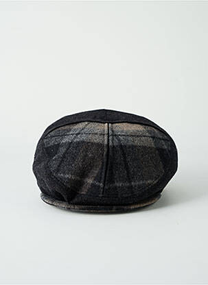 Casquette imprimé carreaux noir DERBY SPORT homme