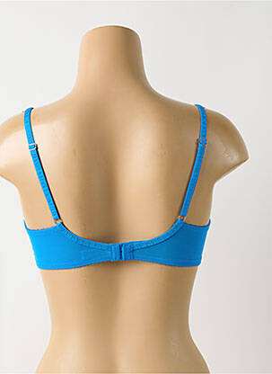 Soutien-gorge effet matière satinée haut soutien-gorge emboitant bleu WACOAL femme