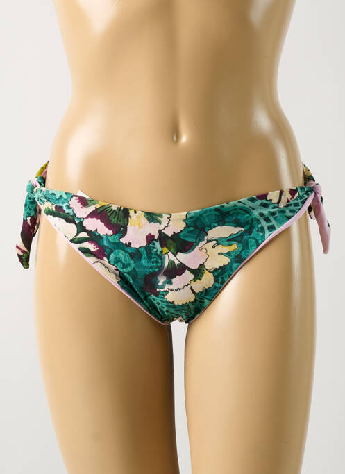 Bas de maillot de bain vert PAIN DE SUCRE pour femme