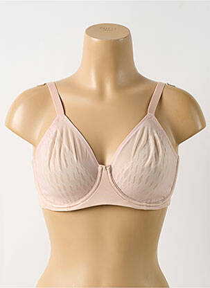 Soutien-gorge effet matière satinée haut soutien-gorge emboitant rose WACOAL femme
